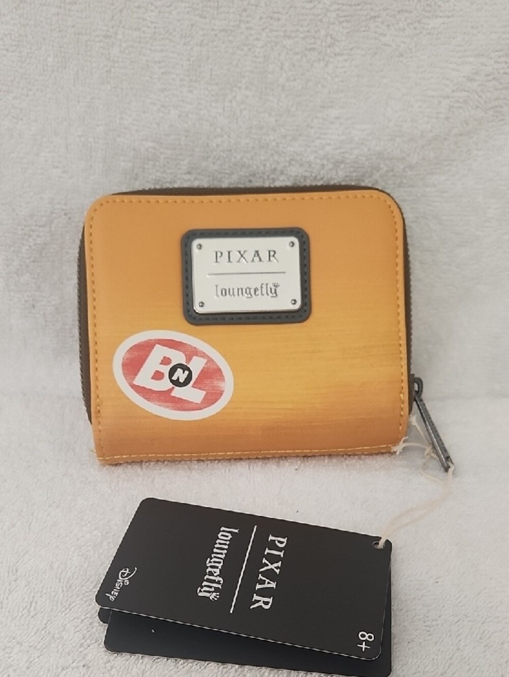 Loungefly Yellow Pixar WALL·E Character Backpack with Matching WALL•E Wallet - Picture 10 of 11